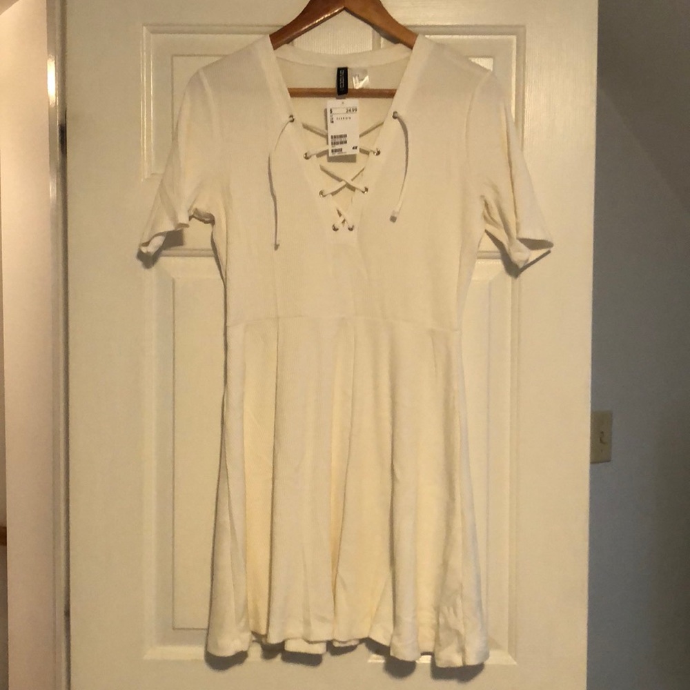 White Cotton dress